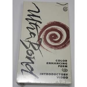 Vintage 90's Sealed VHS Zotos Ultra Bond Color Enhancing Perm Introductory Video